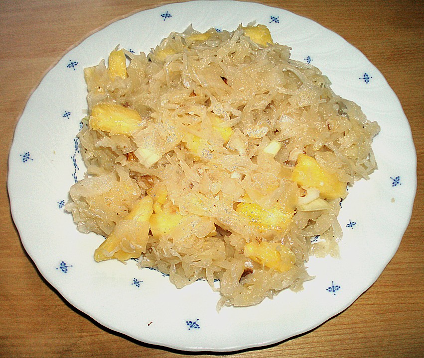 Sauerkrautsalat mit Ananas von fische242 | Chefkoch.de