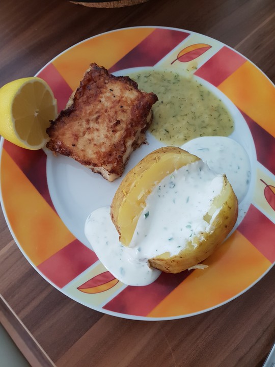 Seelachsfilet mit Senf - Dill - Soße von Stetim | Chefkoch.de Seelachsfilet mit Senf - Dill - Soße von Stetim | Chefkoch.de