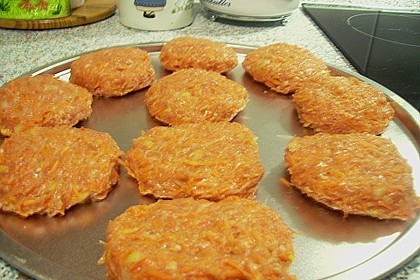 Hackfleisch - Möhren - Frikadellen 22