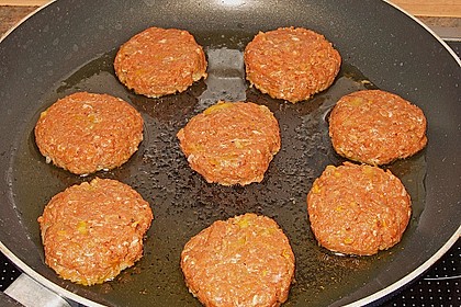Hackfleisch - Möhren - Frikadellen 15