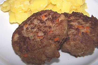 Hackfleisch - Möhren - Frikadellen 4