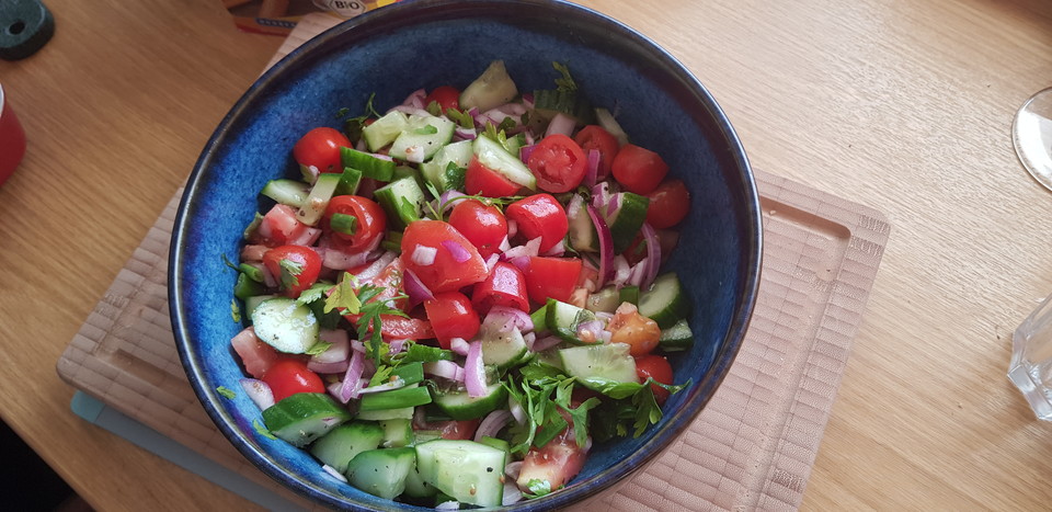 Gurken - Tomatensalat von Floehchen3 | Chefkoch.de