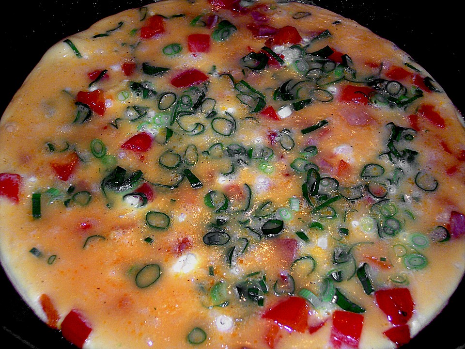 Paprika - Omelette von Mietzekatz | Chefkoch.de
