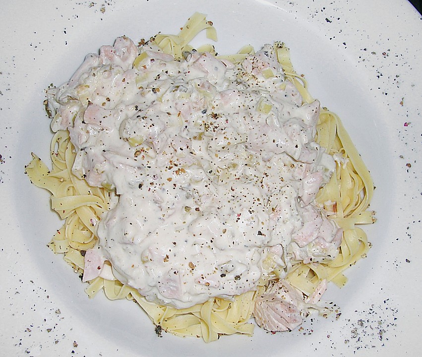 Lachs - Sahne - Sauce für Tagliatelle von webgoddess | Chefkoch.de