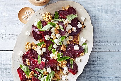 Rote Bete - Salat mit Schafskäse 3