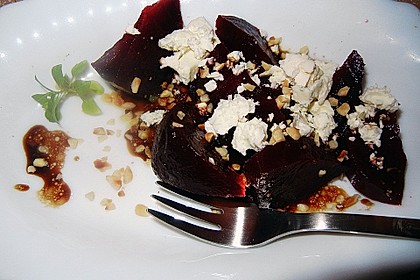 Rote Bete - Salat mit Schafskäse 9