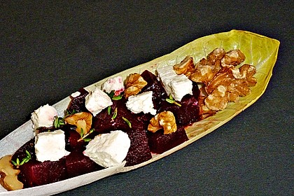 Rote Bete - Salat mit Schafskäse 12
