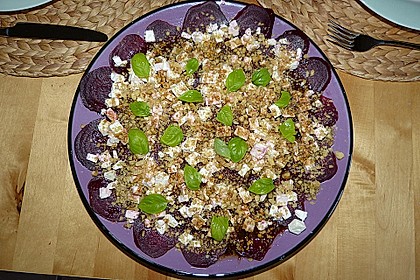 Rote Bete - Salat mit Schafskäse 22