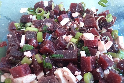 Rote Bete - Salat mit Schafskäse 25