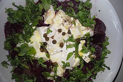 Rote Bete - Salat mit Schafskäse 21