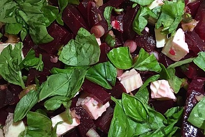 Rote Bete - Salat mit Schafskäse 17