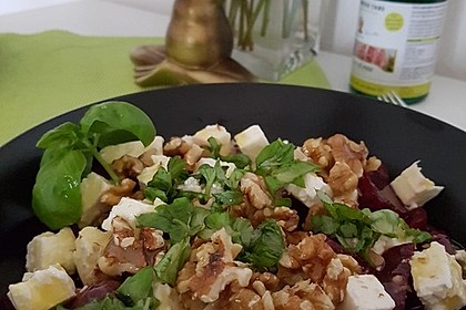 Rote Bete - Salat mit Schafskäse 7