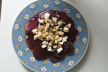 Rote Bete - Salat mit Schafskäse 20