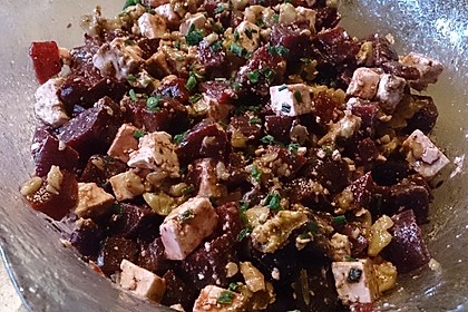 Rote Bete - Salat mit Schafskäse 24
