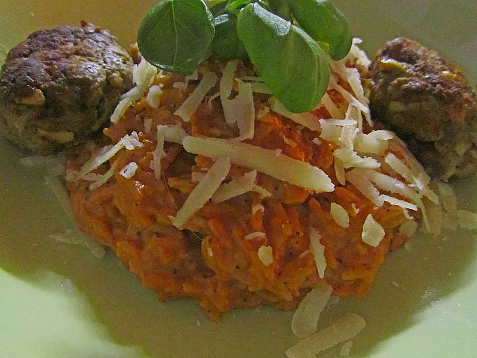 Hackfleischbällchen in Tomatensoße mit Reis | Chefkoch.de