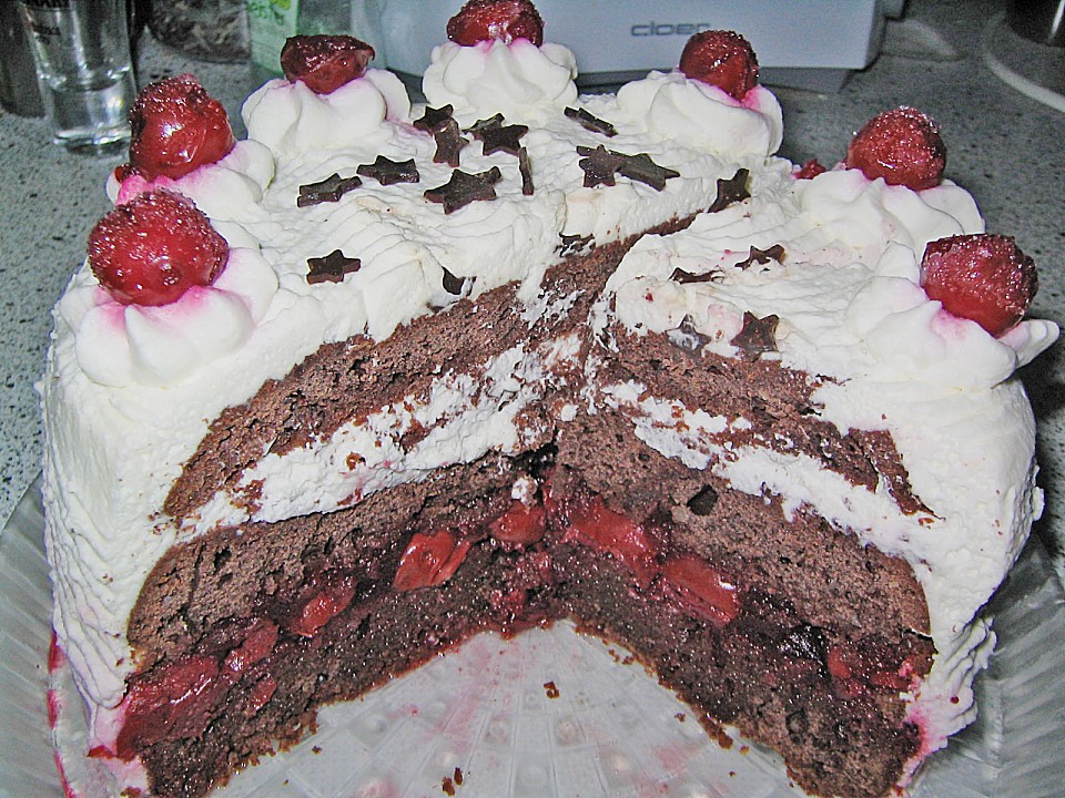 Mini - Schwarzwälder Kirsch - Torte von Perle | Chefkoch.de