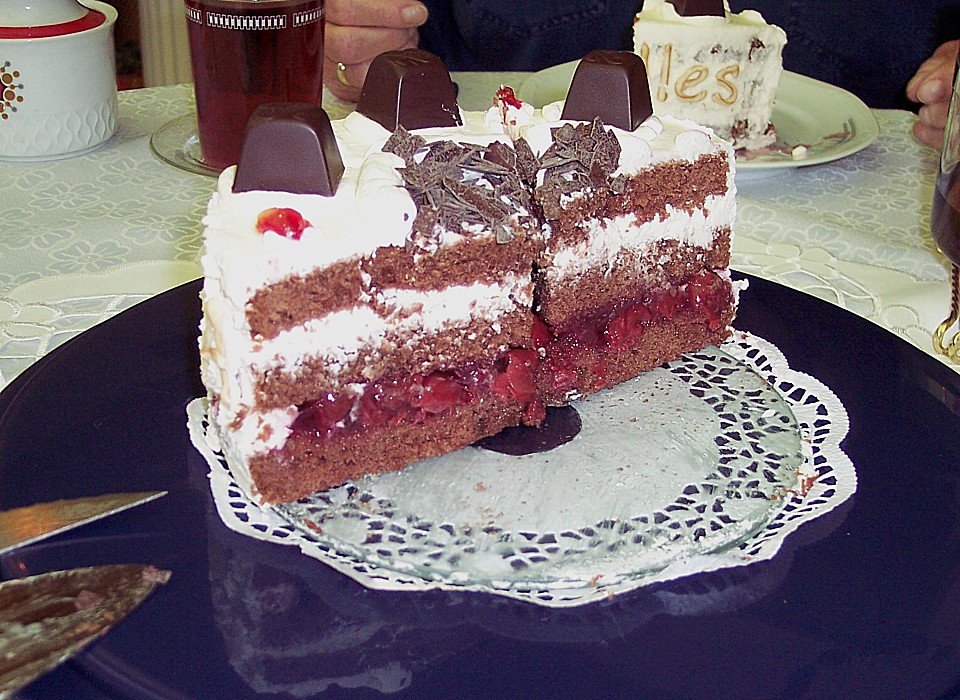 Mini - Schwarzwälder Kirsch - Torte von Perle | Chefkoch.de