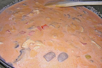 Penne mit Hähnchen und Champignons 28