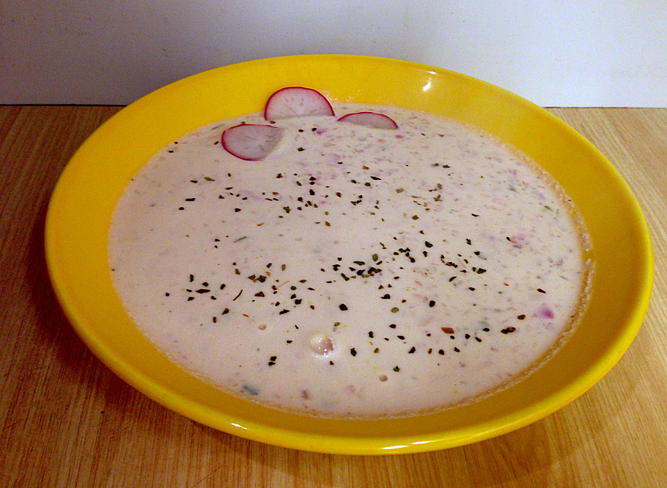 Frischkäse - Radieschen - Suppe von juana82 | Chefkoch.de