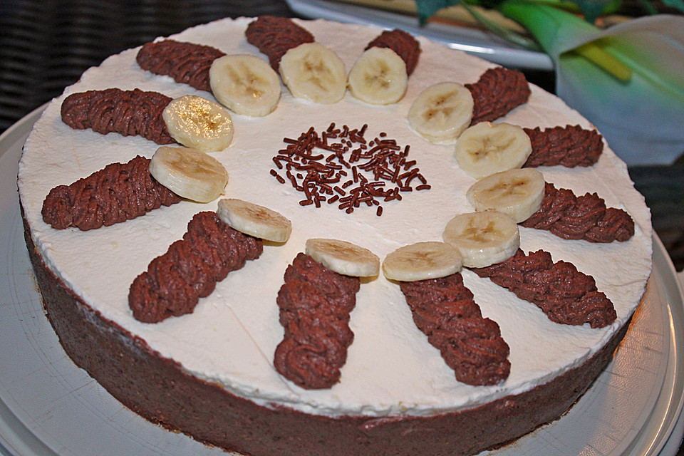 Bananen - Schoko - Torte von malakan-fisch | Chefkoch.de