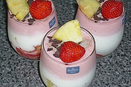 4 Schicht - Frucht - Joghurt - Dessert 7