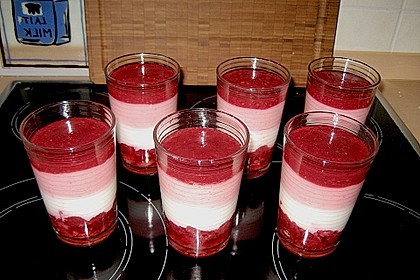 4 Schicht - Frucht - Joghurt - Dessert 2