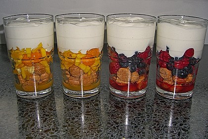 4 Schicht - Frucht - Joghurt - Dessert 4