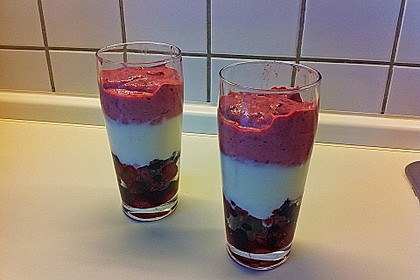 4 Schicht - Frucht - Joghurt - Dessert 6