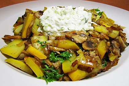 Zucchini - Champignon - Pfanne 21