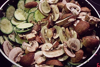 Zucchini - Champignon - Pfanne 20