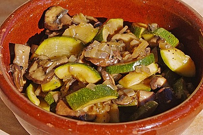 Zucchini - Champignon - Pfanne 13
