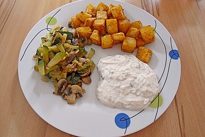 Zucchini - Champignon - Pfanne 10