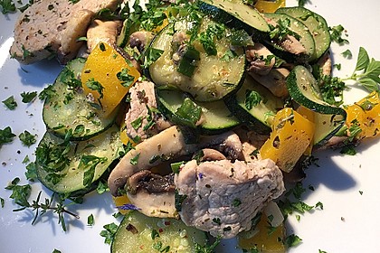 Zucchini - Champignon - Pfanne 26