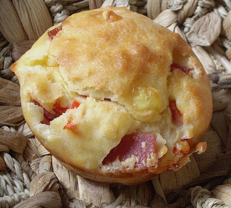 Käse - Salami - Muffin von Andrea1970 | Chefkoch.de
