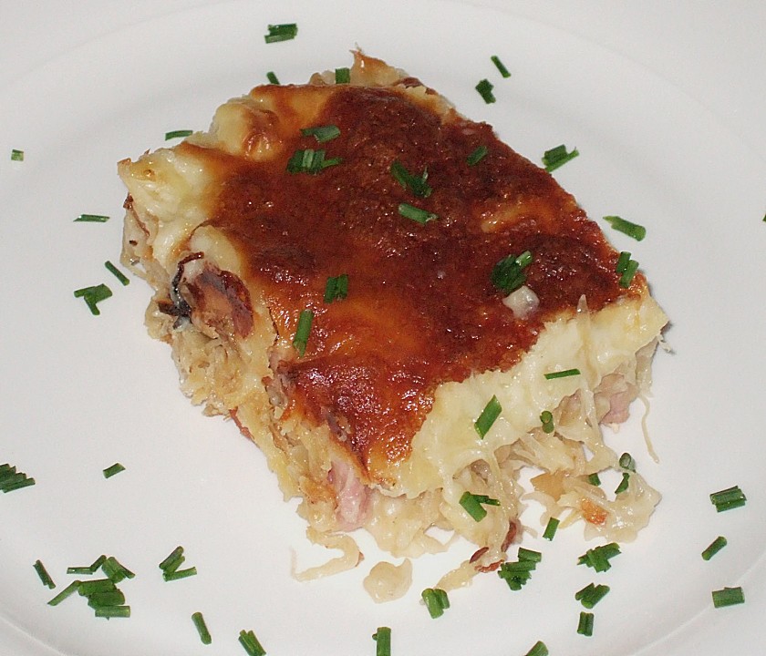 Sauerkraut-Lasagne von Heddu | Chefkoch.de