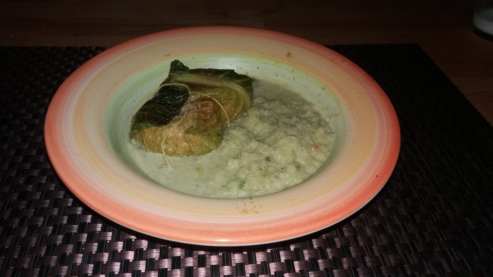Wirsingrouladen mit Grünkernfüllung von alina1st | Chefkoch.de