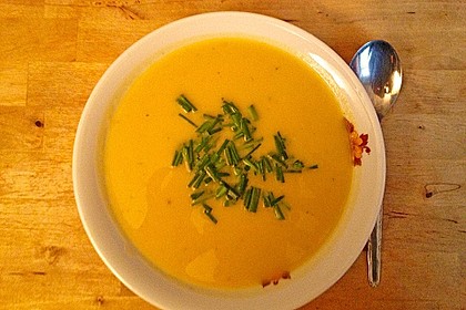 Zucchini - Kartoffelcreme Suppe 5