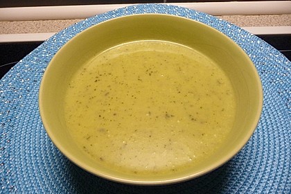 Zucchini - Kartoffelcreme Suppe 3
