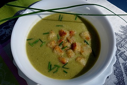 Zucchini - Kartoffelcreme Suppe 1