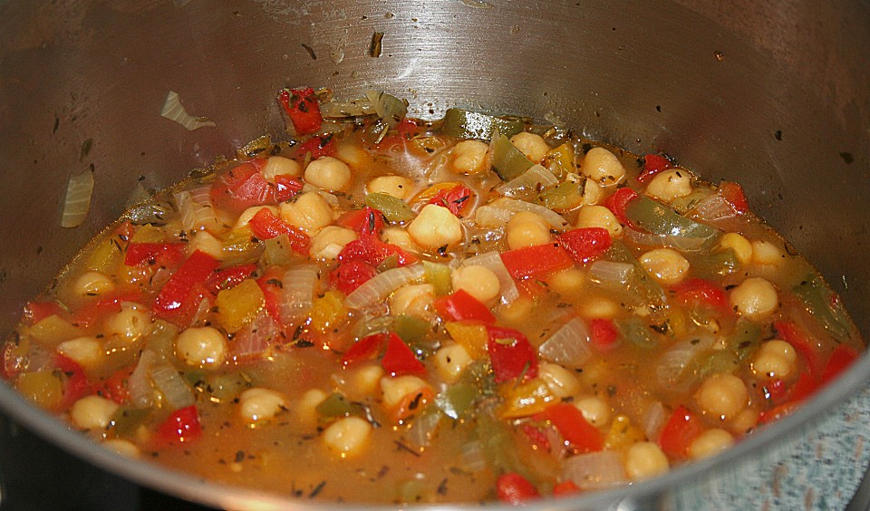 Paprika - Kichererbsen - Suppe von Eisbaerin | Chefkoch.de