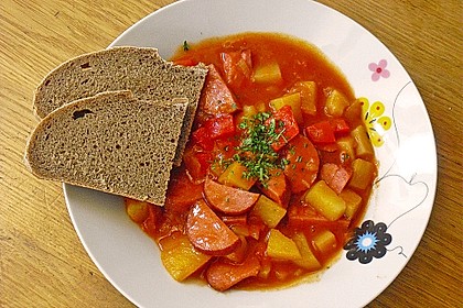 Ungarische Kartoffelsuppe 2