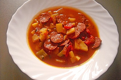 Ungarische Kartoffelsuppe 5