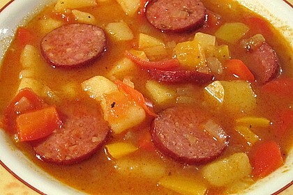 Ungarische Kartoffelsuppe 8