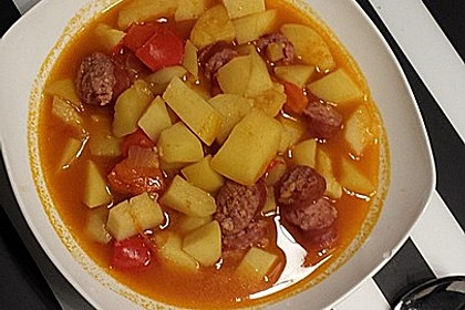 Ungarische Kartoffelsuppe 3
