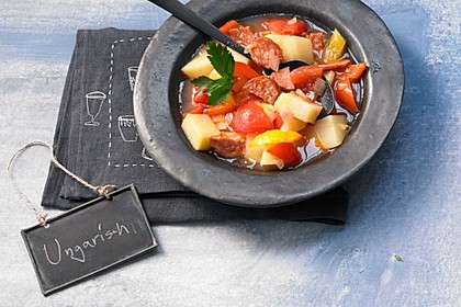 Ungarische Kartoffelsuppe 1