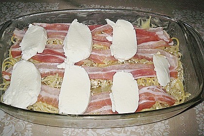 Spaghetti - Auflauf mit Speck 54