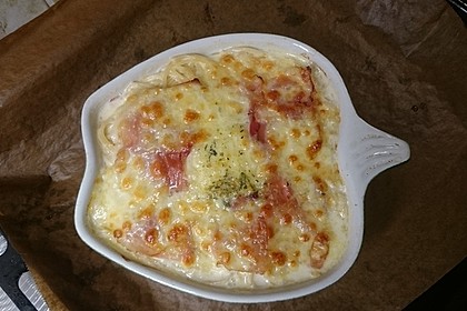 Spaghetti - Auflauf mit Speck 5