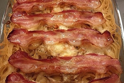 Spaghetti - Auflauf mit Speck 27