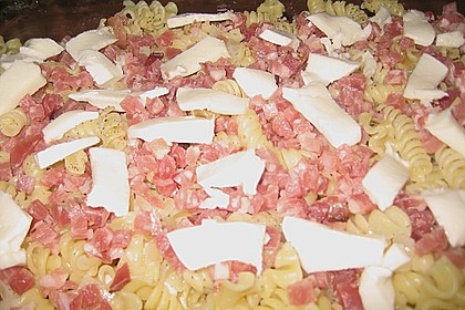Spaghetti - Auflauf mit Speck 78
