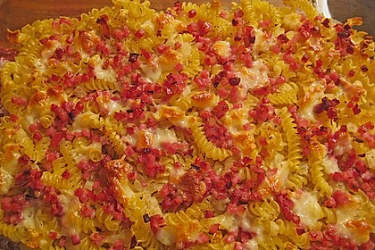 Spaghetti - Auflauf mit Speck 55